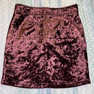 Small Burgundy Skirt